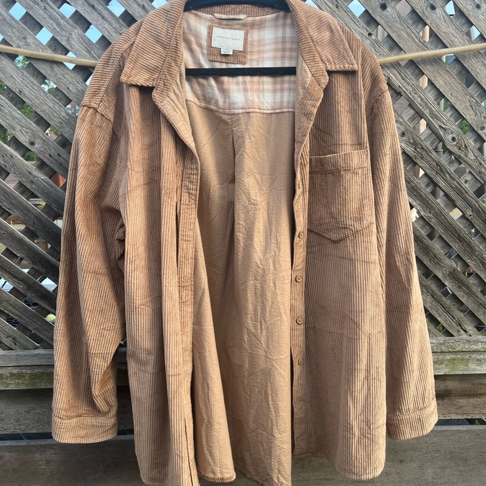 American Eagle Corduroy Shacket